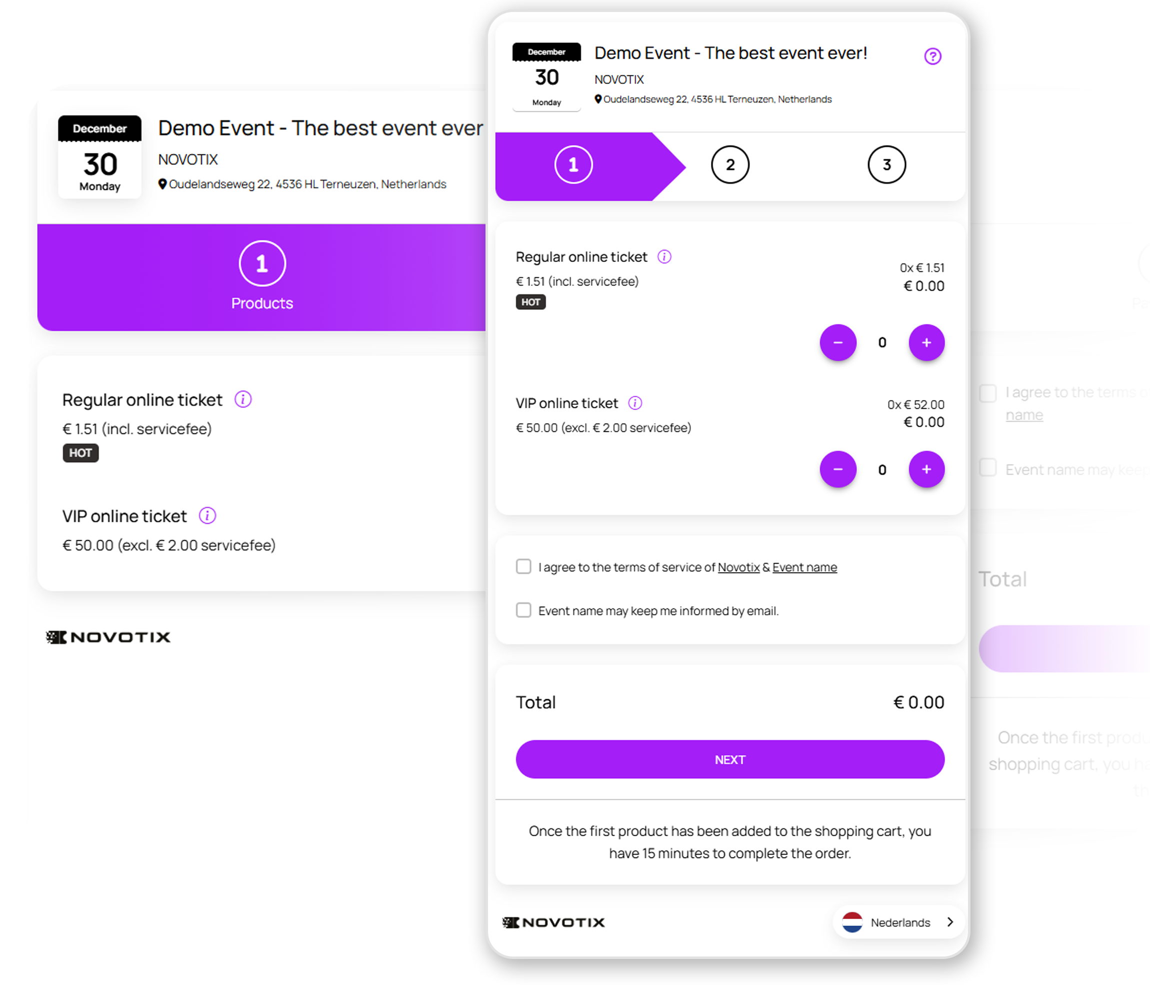 Novotix - Ticketshop
